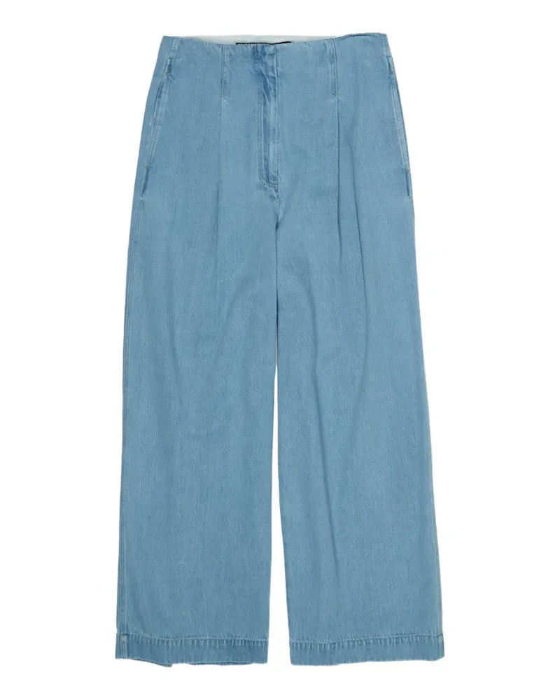 BIMBA Y LOLA Hose mit Bundfalten - Blau Blau