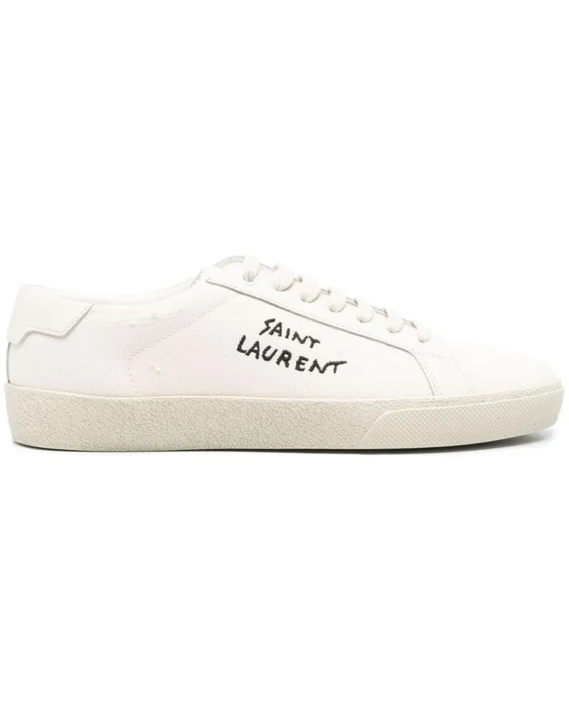 Saint Laurent Court Classic SL/06' Sneakers - Nude Nude