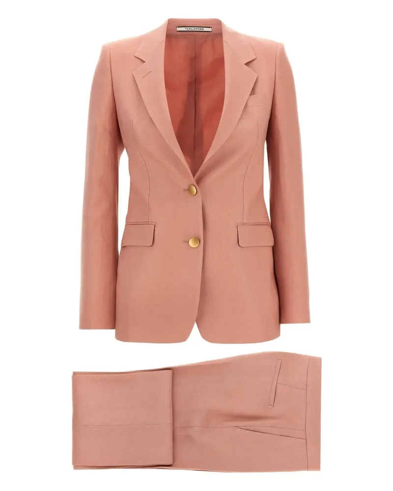 Tagliatore Anzug aus Leinen - Rosa Rosa