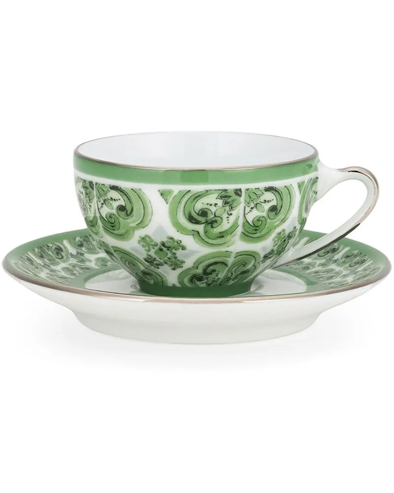 Dolce & Gabbana Maiolica Espresso-Set - Weiß Weiß