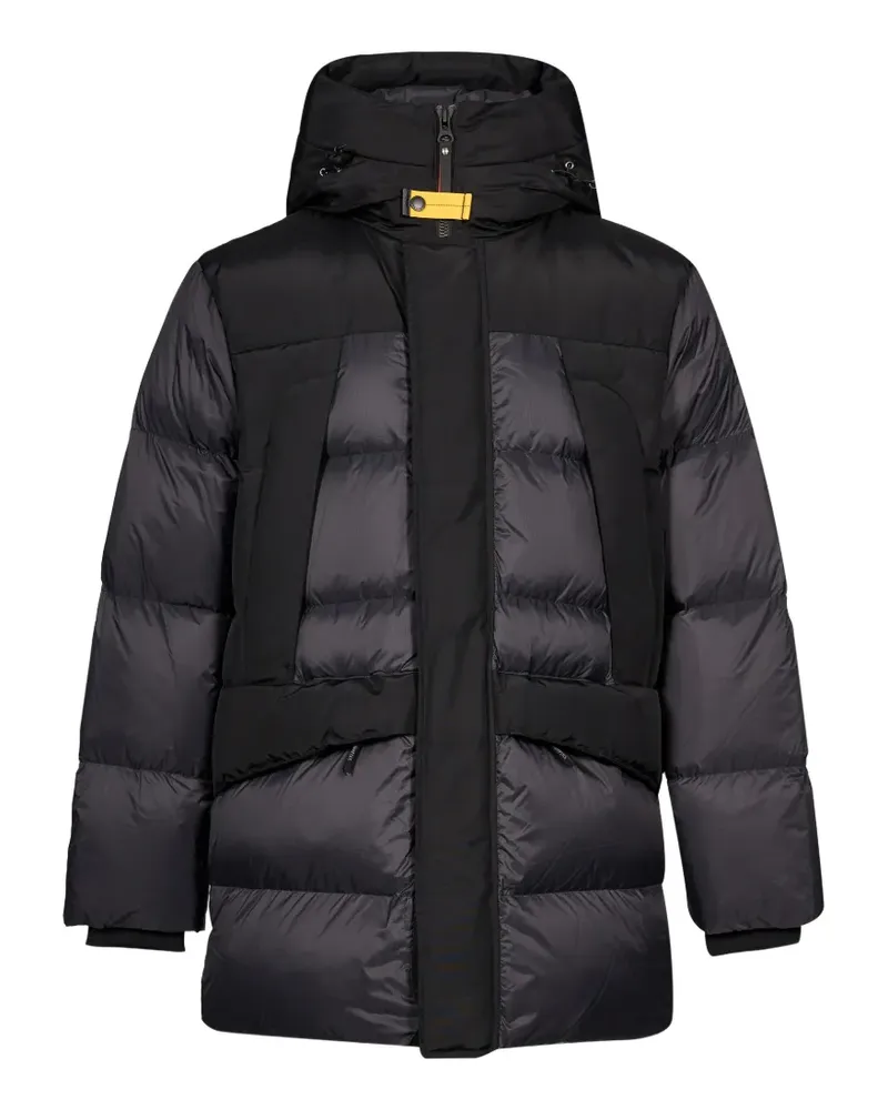 Parajumpers quilted hooded coat - Schwarz Schwarz