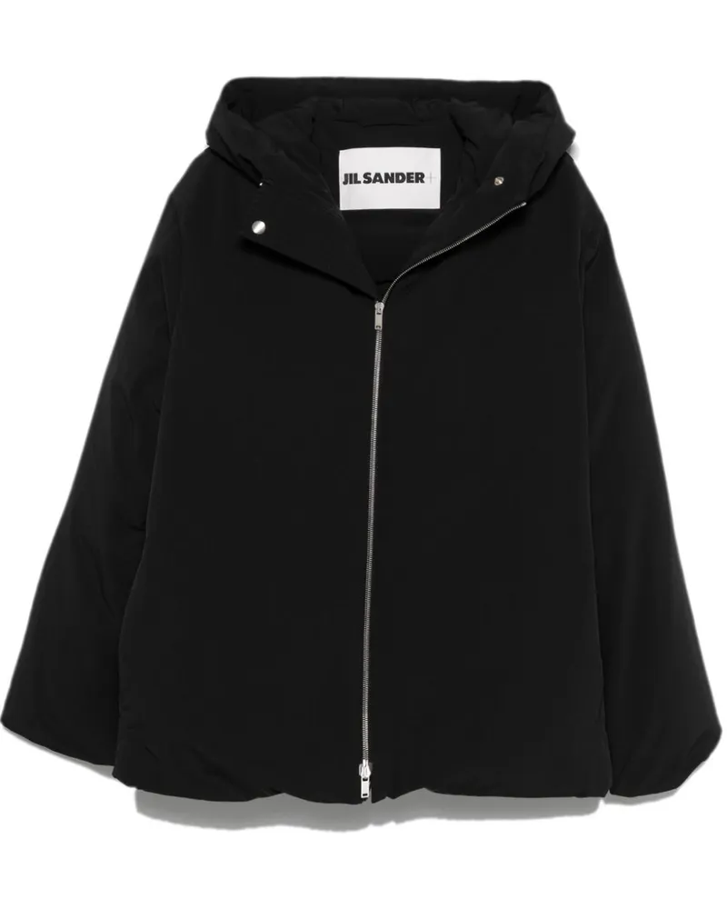 Jil Sander Gefütterte Jacke - Schwarz Schwarz