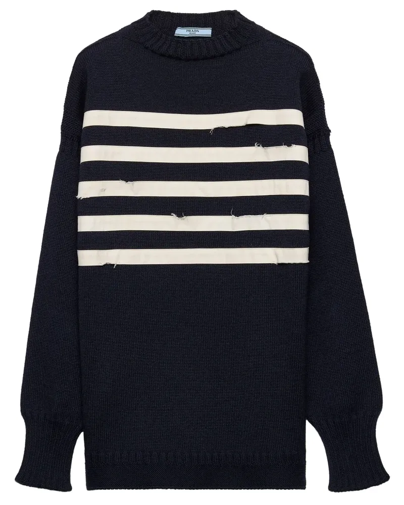 Prada Pullover aus Wolle - Blau Blau