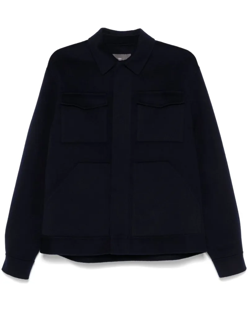Eric Bompard Doppelseitige Jacke - Blau Blau
