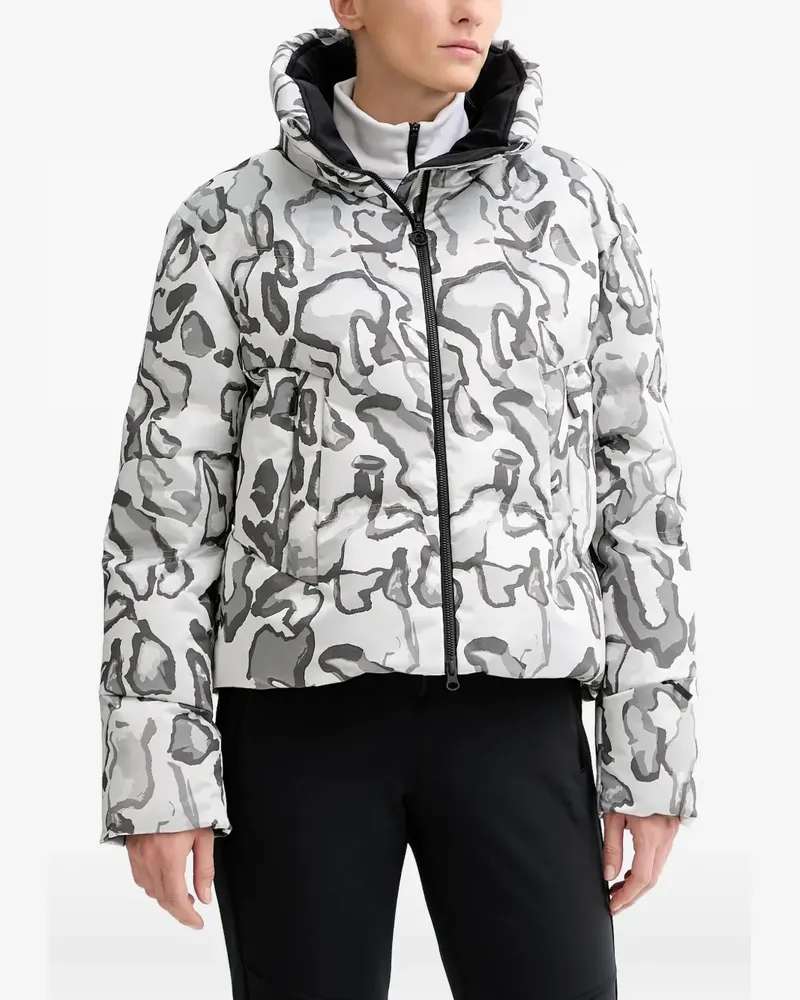 Sportalm Steppjacke mit Print - Weiß Weiß