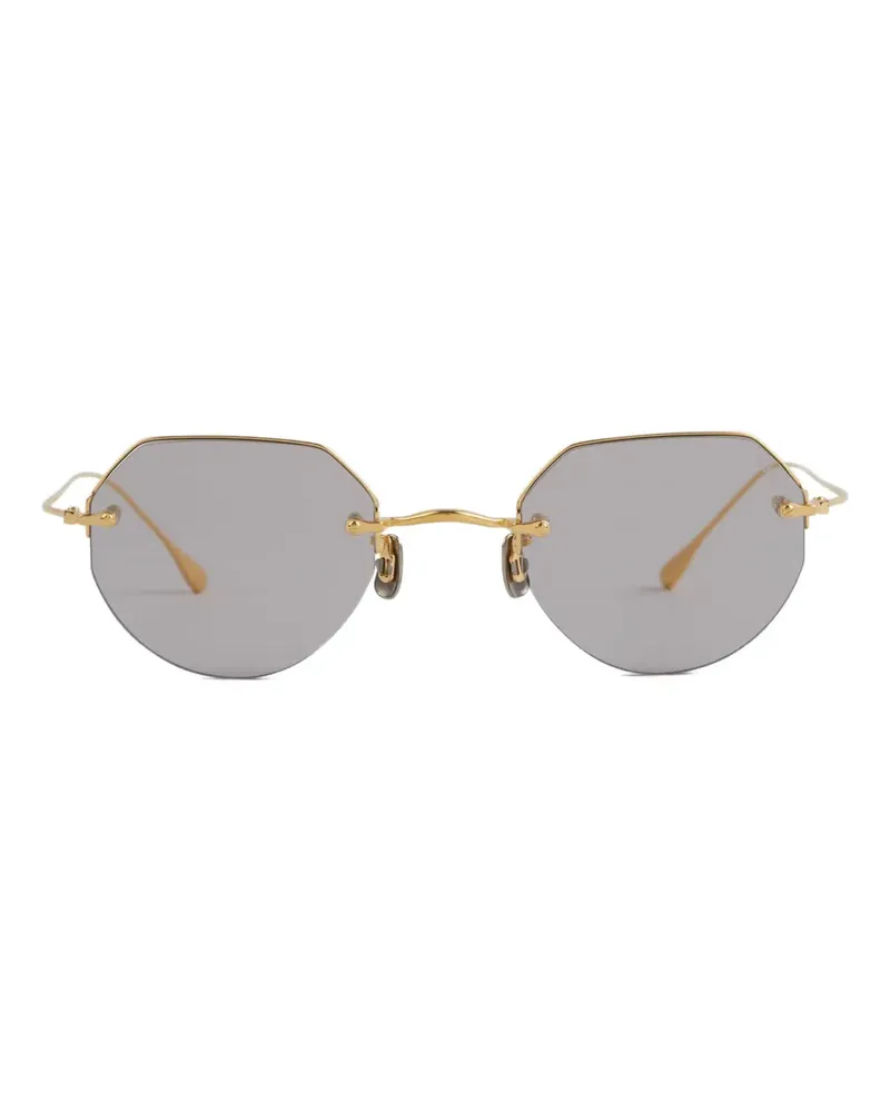 EYEVAN 7285 Sechseckige 189 Sonnenbrille - Gold Gold