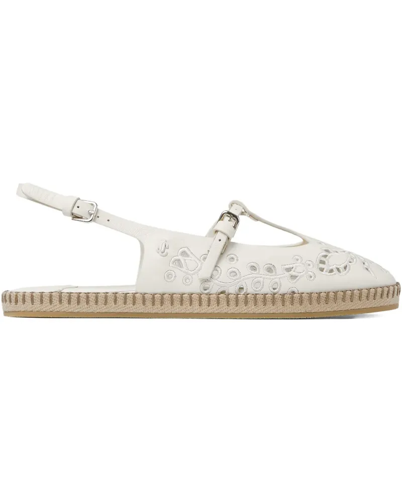 Jimmy Choo Amiee Espadrilles - Weiß Weiß