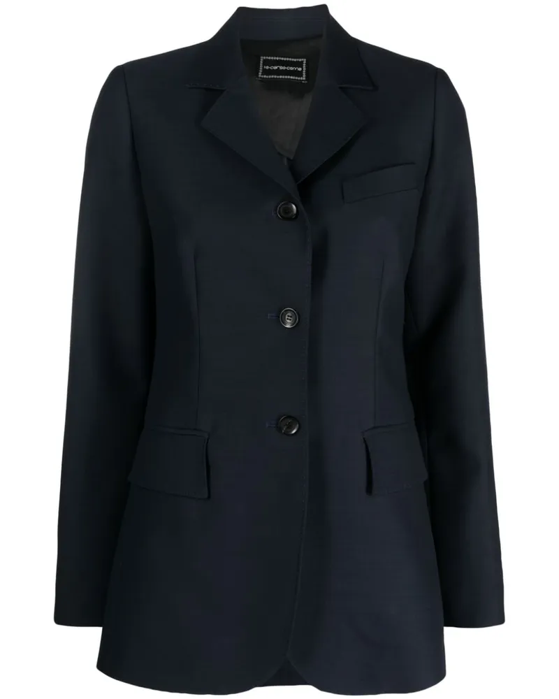 10 Corso Como Blazer mit fallendem Revers Blau