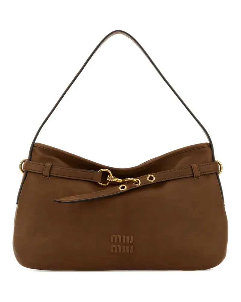 Miu Miu Aventure Tote Bag - Braun Braun