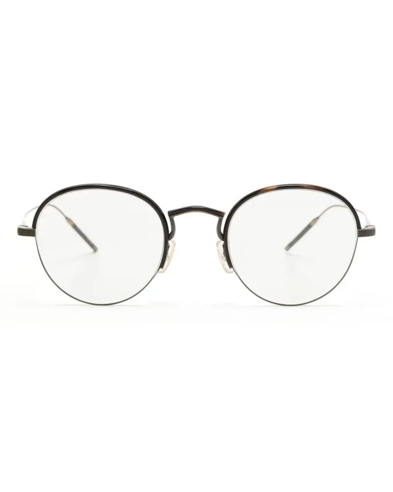 Oliver Peoples TK-6 Brille mit rundem Gestell - Gold Gold