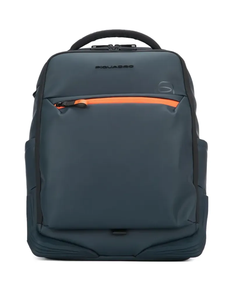 Piquadro zip backpack - Blau Blau
