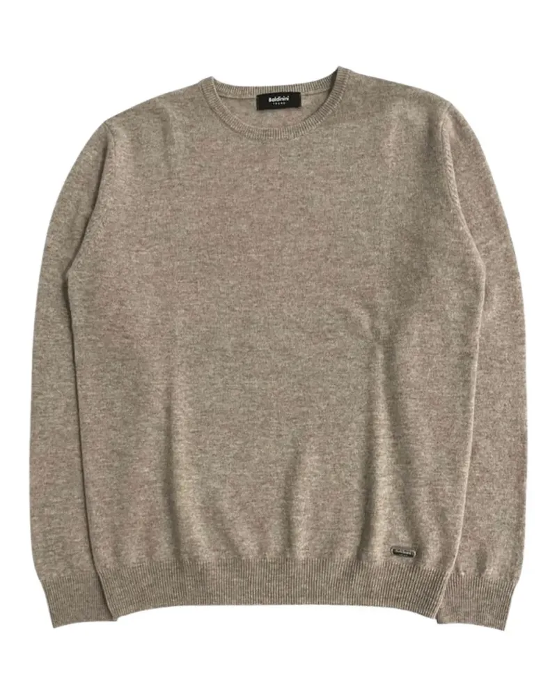Baldinini Pullover mit geripptem Besatz - Nude Nude