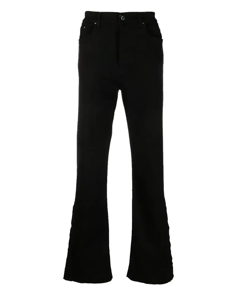 Amiri Jeans mit Schlitz - Schwarz Schwarz