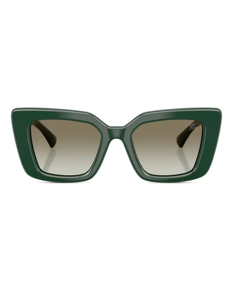 Burberry Sonnenbrille mit eckigem Gestell - Grün Grün