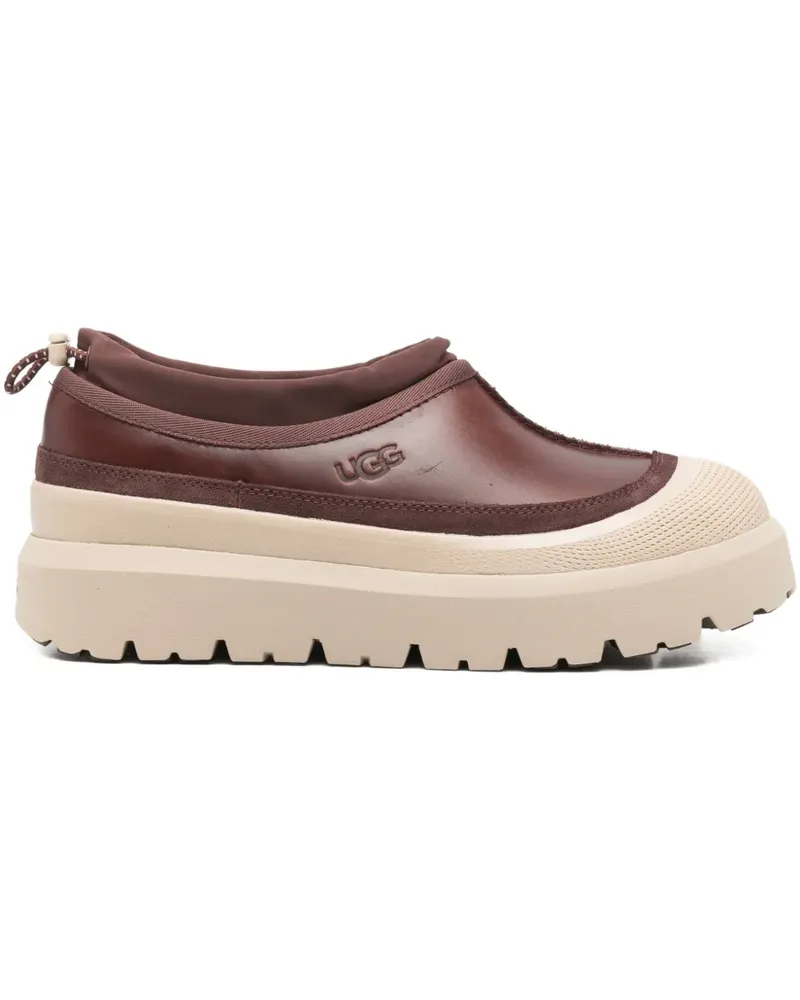 UGG Tasman Weather Hybrid platform loafers - Braun Braun