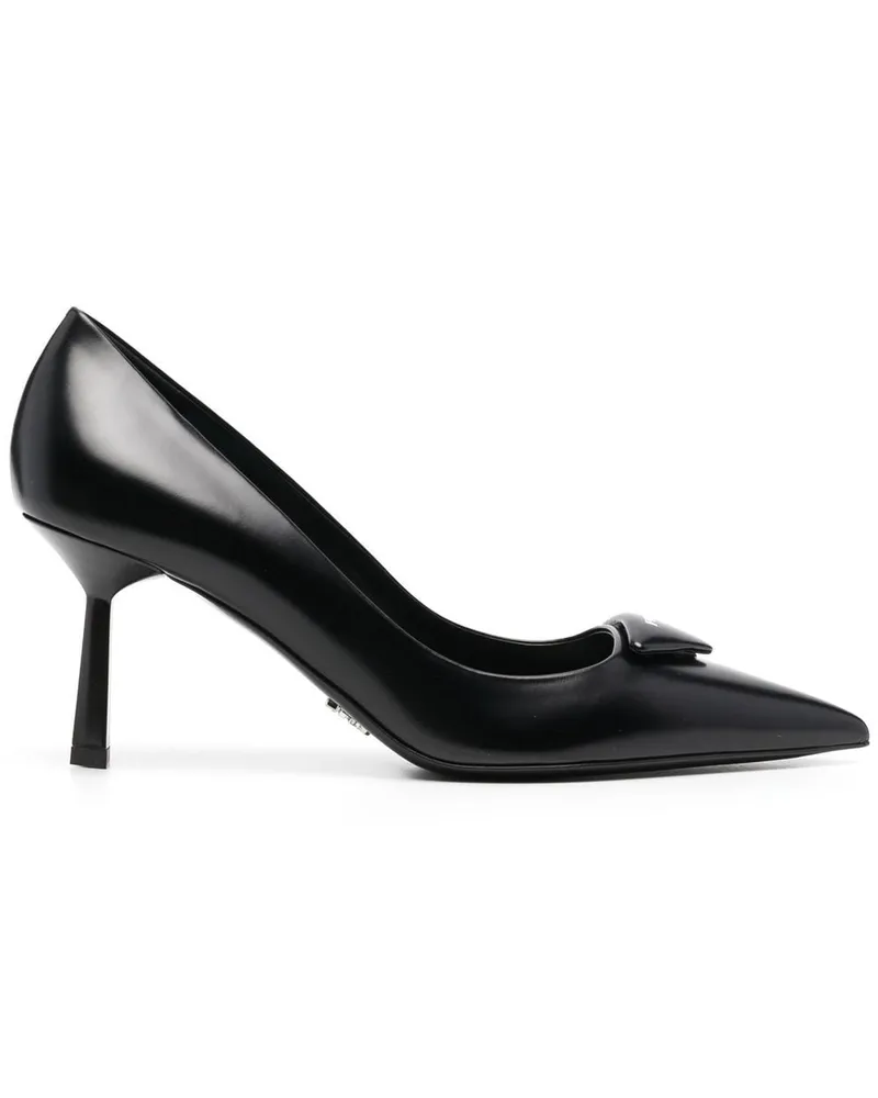 Prada Pumps mit spitzer Kappe - Schwarz Schwarz