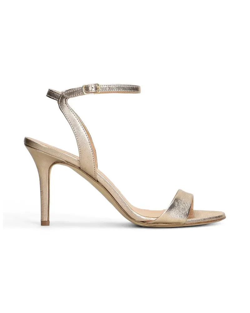 The Seller Sandalen im Metallic-Look - Gold Gold