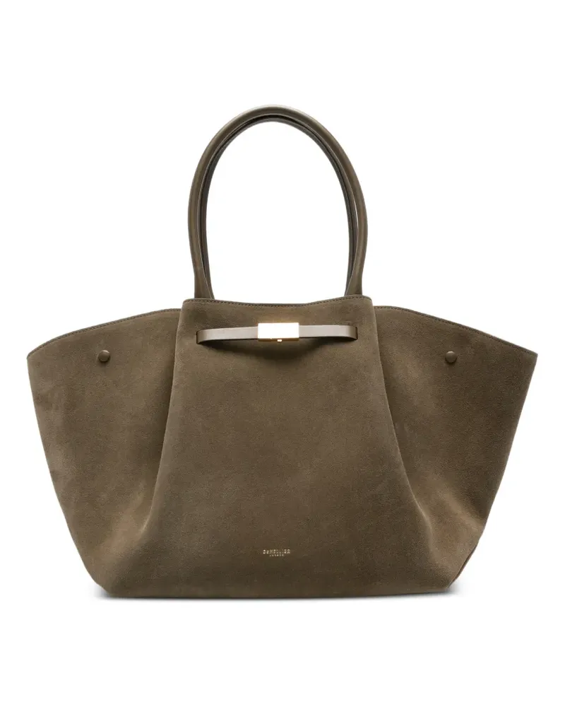 DeMELLIER New York suede tote bag - Grün Grün