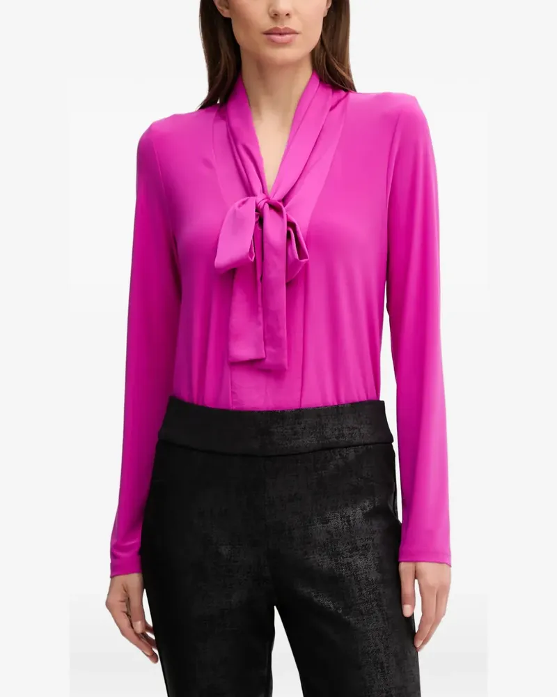 Joseph Ribkoff bow blouse - Rosa Rosa