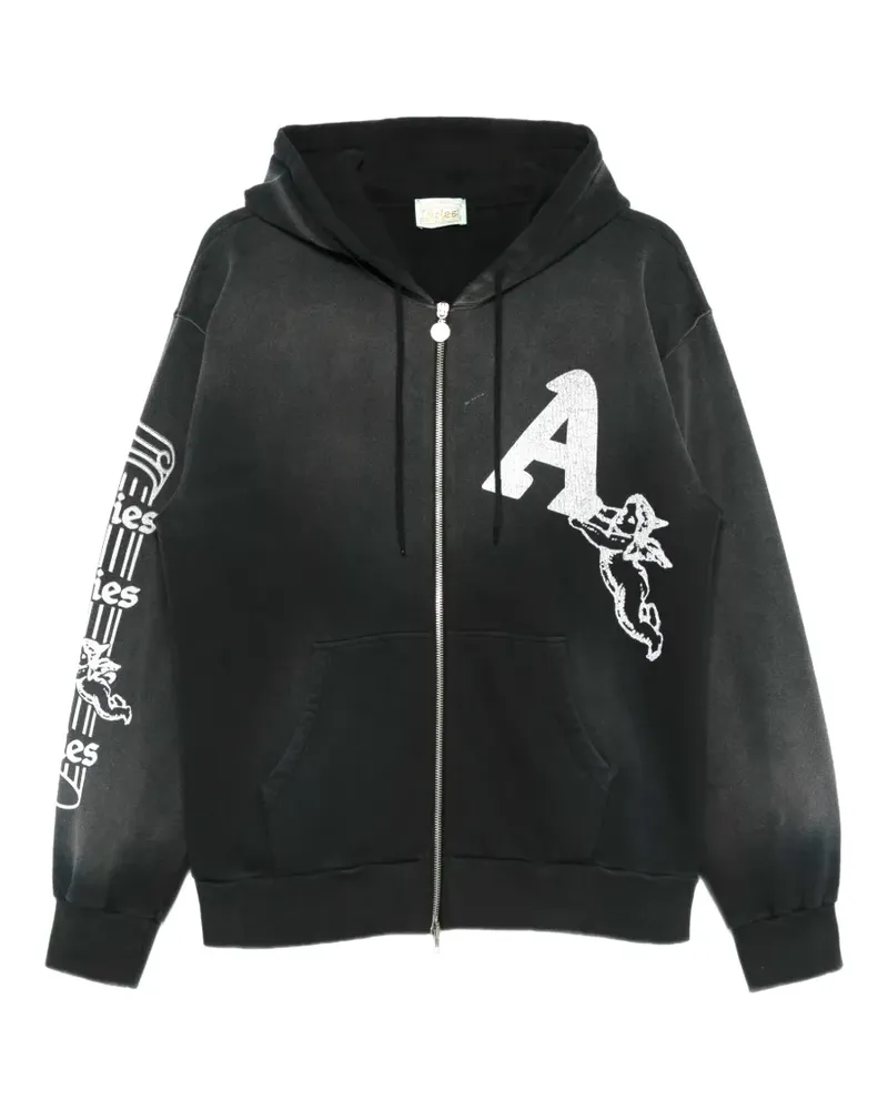 Aries Cherub Column Hoodie - Schwarz Schwarz