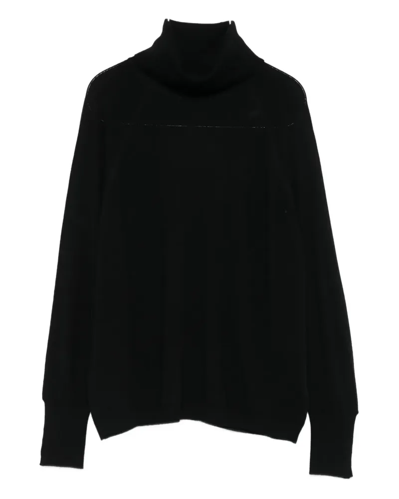 Alpha Studio Pullover mit Rollkragen - Schwarz Schwarz