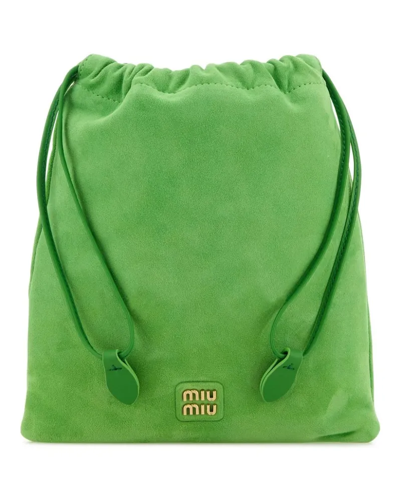 Miu Miu Tasche aus Wildleder - Grün Grün