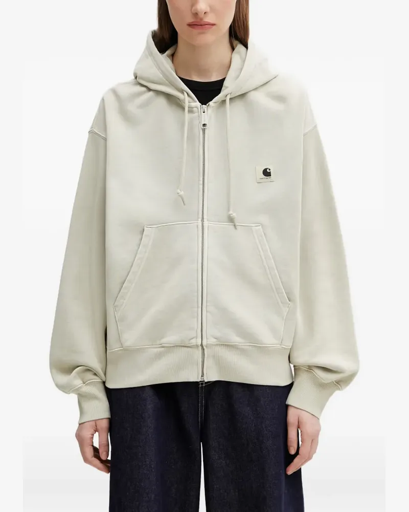 Carhartt WIP Nelson Hoodie mit Logo-Patch - Nude Nude