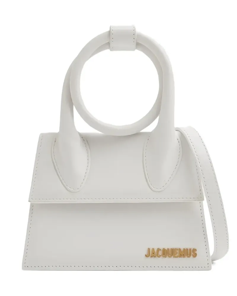 Jacquemus Le Chiquito Noeud Tasche - Weiß Weiß