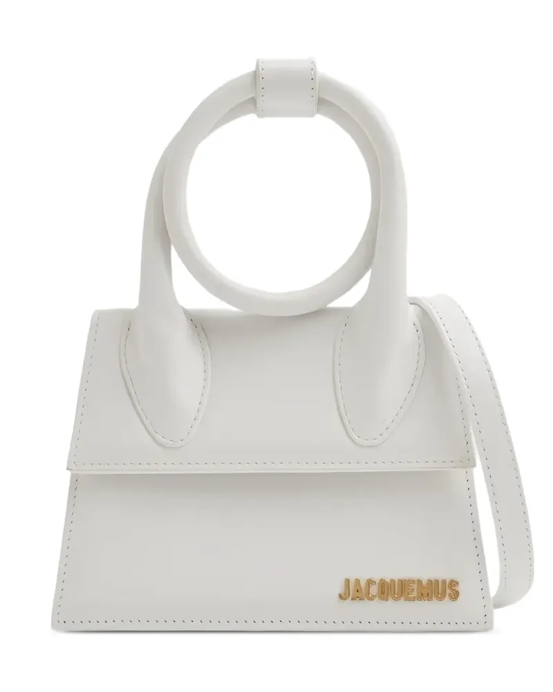 Jacquemus Le Chiquito Noeud Tasche - Weiß Weiß