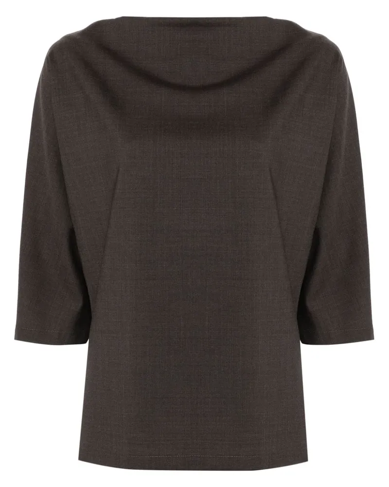 P.A.R.O.S.H. P.A.R.O H. Lillie Bluse - Braun Braun