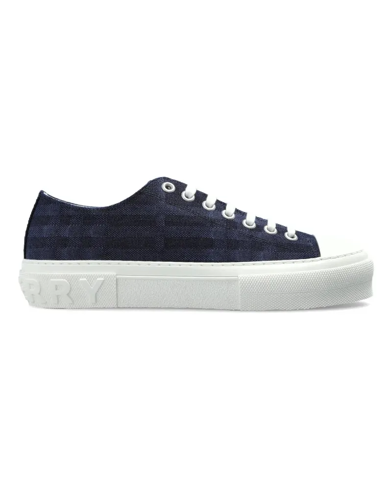 Burberry lace-up platform sneakers - Blau Blau