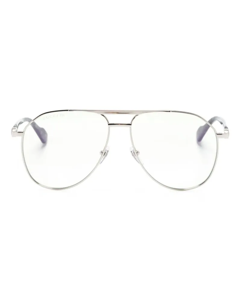 Gucci Getönte Pilotenbrille - Grau Grau