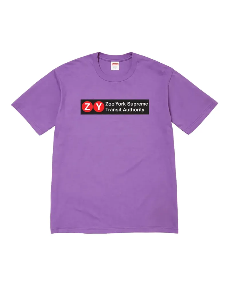 Supreme Being Zoo York Transit "SS 25 - purple" T-Shirt - Violett Violett
