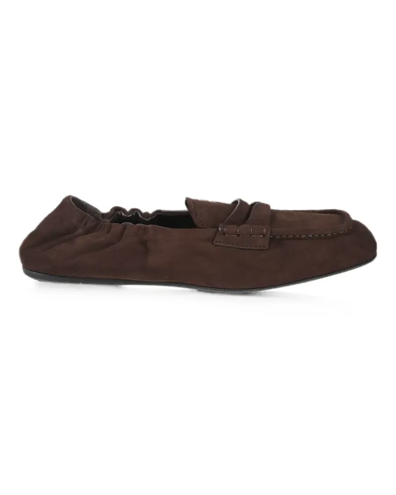 Miu Miu Loafer aus Wildleder - Braun Braun