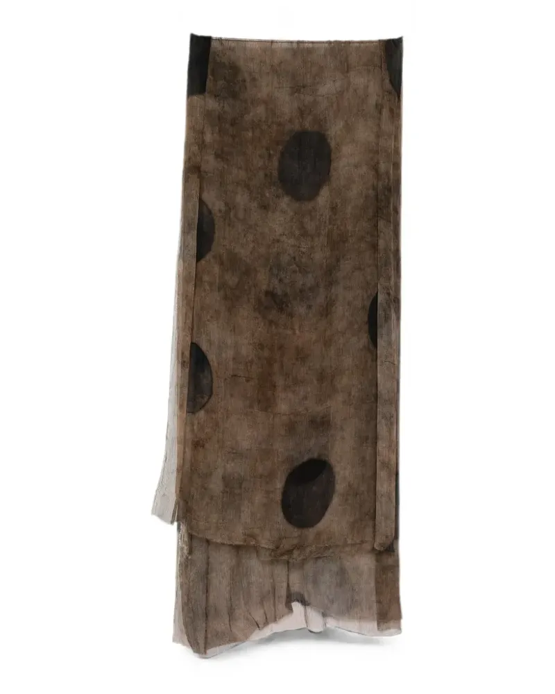 Uma Wang Sciarpa scarf - Braun Braun