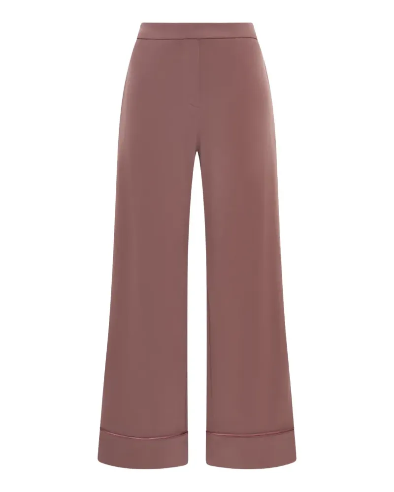Maliparmi piping-detail trousers - Nude Nude