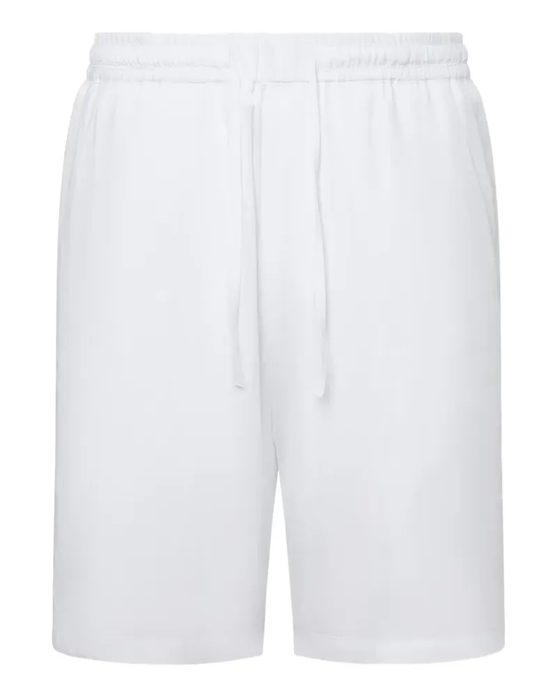 Low Brand drawstring elasticated-waist shorts - Weiß Weiß