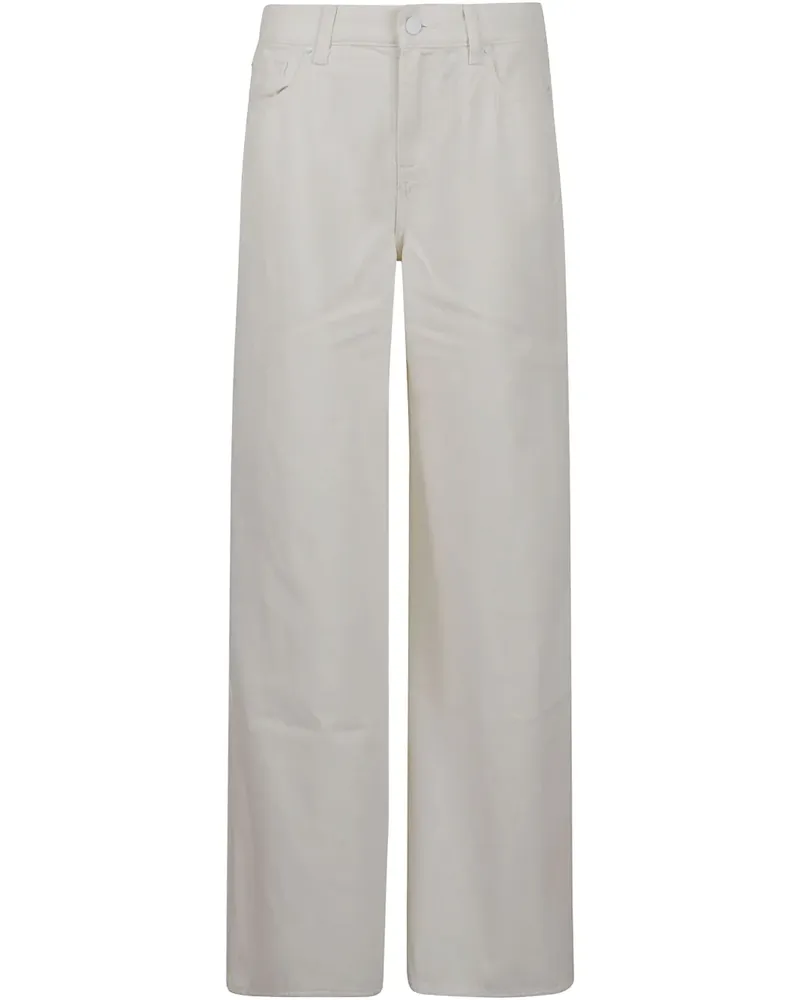 7 for all mankind Jeans mit geradem Bein - Weiß Weiß