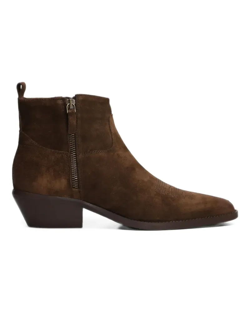 Julie Dee western-style embroidered ankle boots - Braun Braun