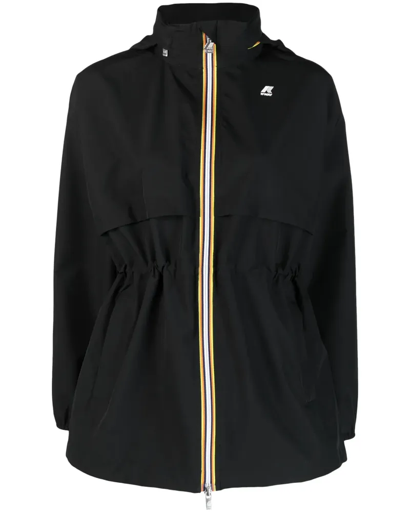 K-Way Sauvanne Jacke - Schwarz Schwarz