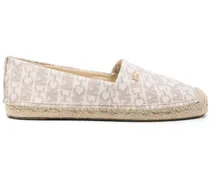 Kendrick Empire Espadrilles mit Monogramm - Weiß