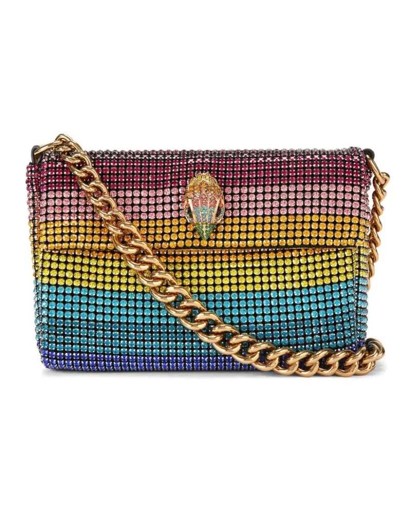 Kurt Geiger Kleine Party Tasche mit Kristallen - Blau Blau