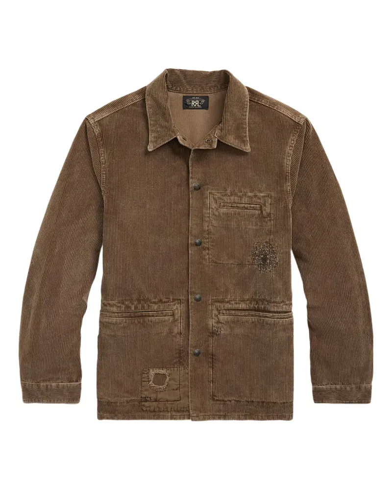 Ralph Lauren Hemd aus Cord - Braun Braun