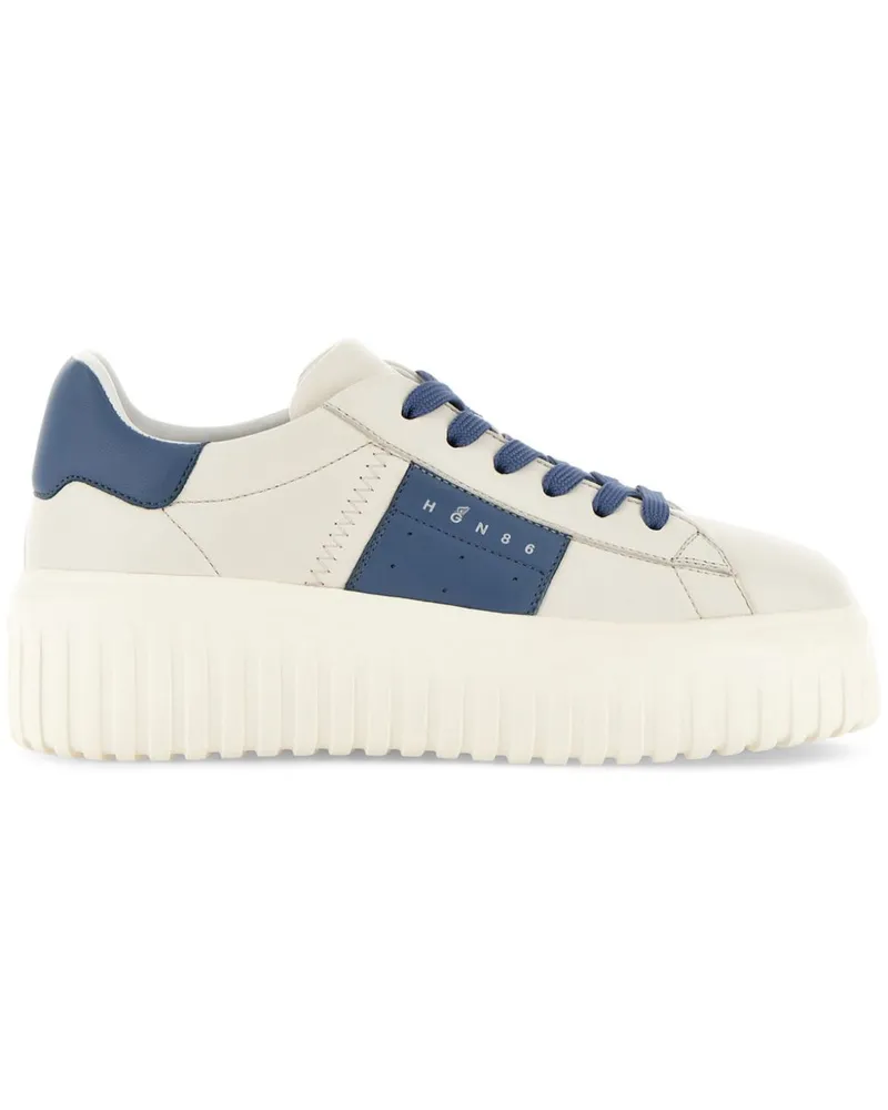 Hogan H-Stripes Sneakers - Nude Nude