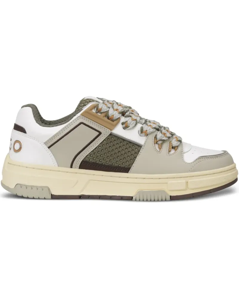 HUGO BOSS Sneakers mit Kontrasteinsätzen - Grün Grün