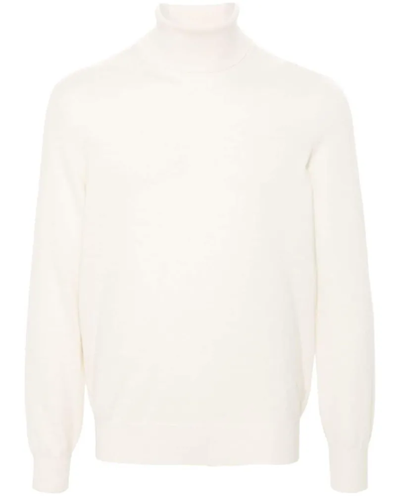 Brunello Cucinelli Pullover mit Rollkragen - Nude Nude