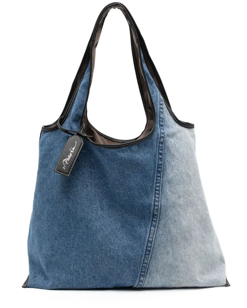 3.1 phillip lim Market Jeans-Shopper Blau