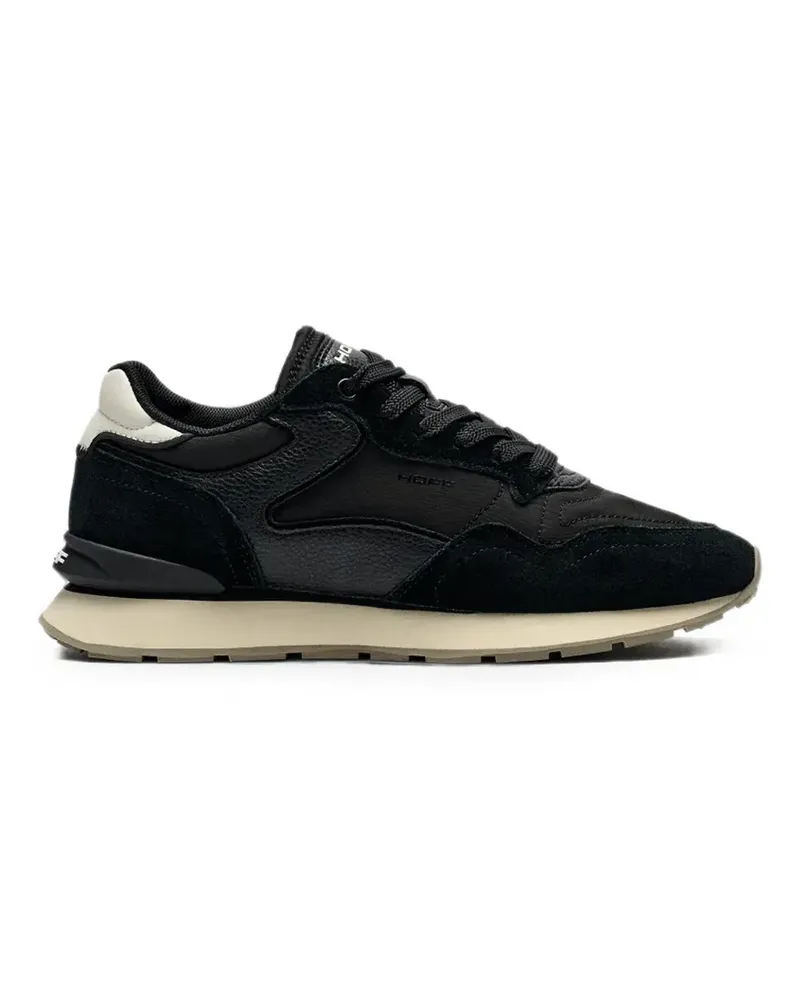 HOFF City panelled leather-trim sneakers - Schwarz Schwarz