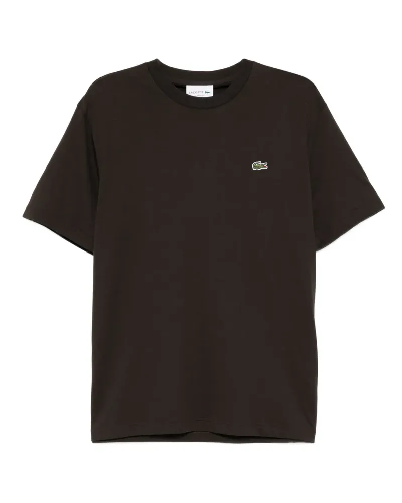 Lacoste Klassisches T-Shirt - Braun Braun