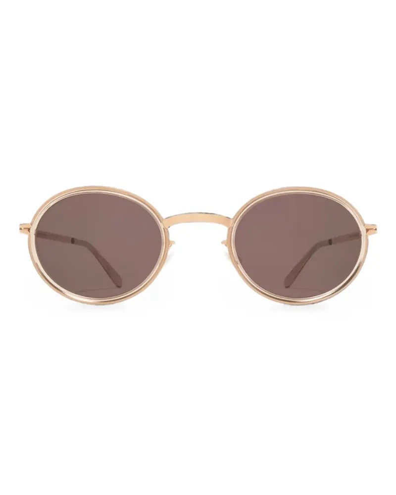Mykita Berthold Brille mit rundem Gestell - Gold Gold